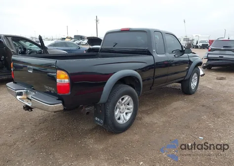 2003 Toyota Tacoma Base V6 z USA, uszkodzony, nr VIN 5TEWN72N13Z304021